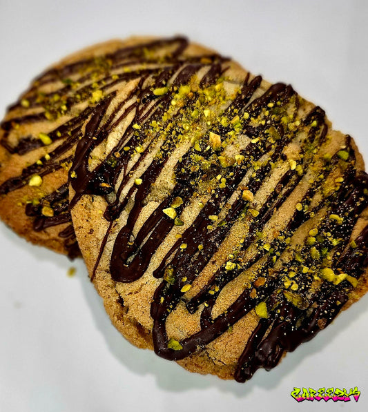 DOZEN Browned Butter Stuffed Pistachio Cookies